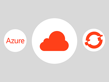 Cloud azure openshift icon