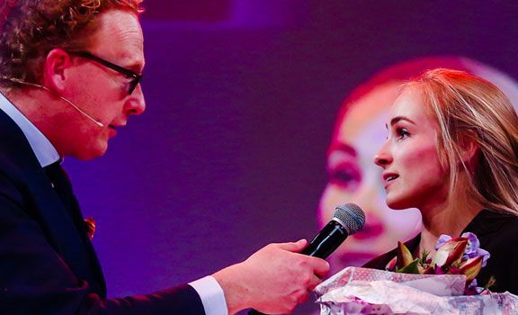 Charlotte Janus als Young Sogetist of the Year