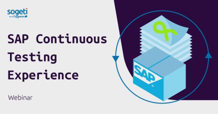 SAP Continuous Testing Experience webinar
