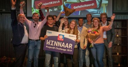 Team Epilepi Hogeschool Rotterdam wint ProjectB Challenge 2019 met wearable voor epileptische patienten