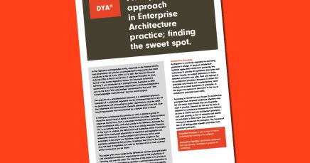 White paper DYA-Principle based architecture