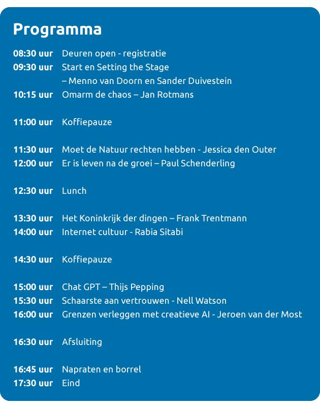 VINT Programma 2023