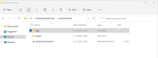 okale mappen “logs” en “results”